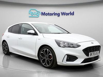Used Ford Focus ST-Line X 125 HP (91 kW) 2021 White Hatchback