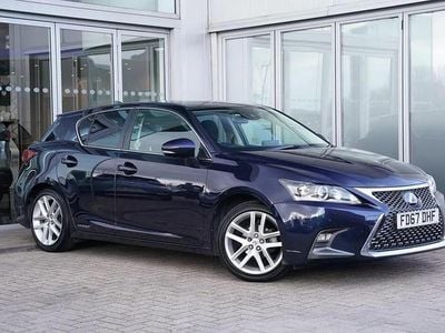 Used Lexus CT200h Luxury Line 134 HP (98 kW) 2018 Blue Hatchback