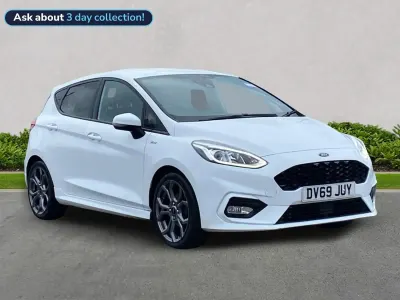 Używany Ford Fiesta ST-Line 125 KM (91 kW) 2019 Biały Hatchback
