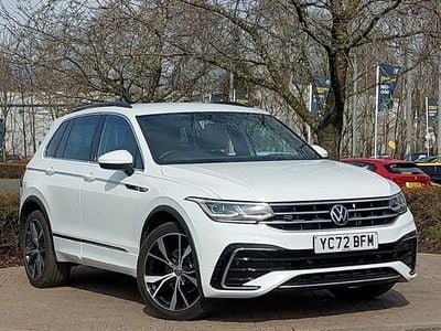 Used VW Tiguan R-line 150 HP (110 kW) 2022 White SUV