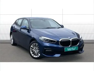 Used BMW 118 Comfort Edition 134 HP (98 kW) 2020 Blue Hatchback