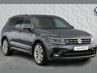 Used VW Tiguan Allspace R-line 150 HP (110 kW) 2018 Platinum grey SUV