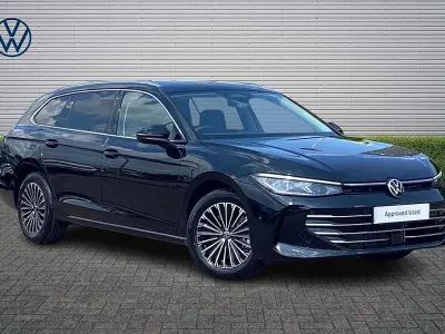 New VW Passat Elegance 204 HP (150 kW) 2026 Black Estate