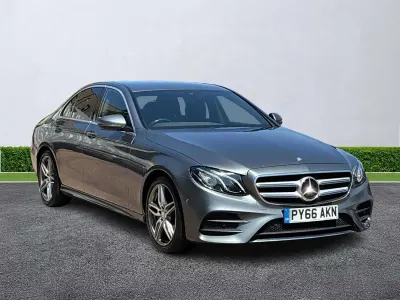 Used Mercedes E220 AMG line 2016 Grey Sedan