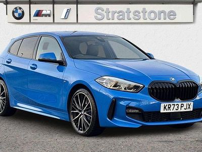 Used BMW 118 M Sport 134 HP (98 kW) 2023 Blue Hatchback