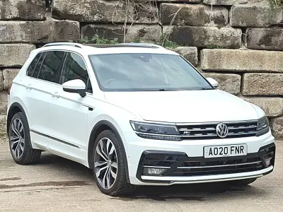 Used VW Tiguan R-line 190 HP (139 kW) 2020 White SUV