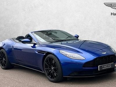 Used Aston Martin DB11 503 HP (369 kW) 2020 Blue Cabriolet