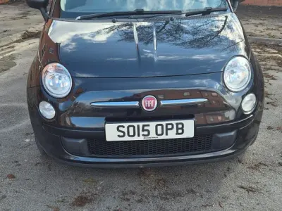 Käytetty Fiat 500 Pop 69 HP (50 kW) 2015 Musta Viistoperä