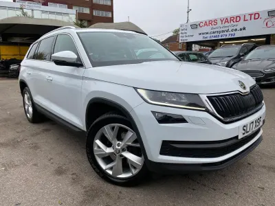 Used Skoda Kodiaq 150 HP (110 kW) 2017 White SUV