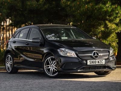 Used Mercedes A160 Executive 102 HP (75 kW) 2018 Black Coupe
