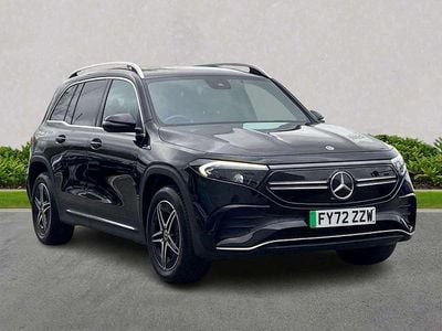 Begagnad Mercedes EQB300 AMG line 167 kW (228 HK) 2022 Svart SUV