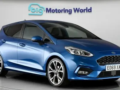 Used Ford Fiesta ST-Line X 125 HP (91 kW) 2019 Blue Hatchback