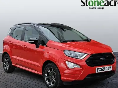 Used Ford Ecosport ST-Line 125 HP (91 kW) 2022 Red SUV