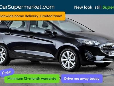 Used Ford Fiesta Trend 75 HP (55 kW) 2021 Black Hatchback