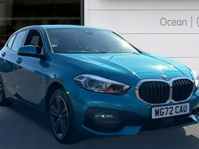 Used BMW 118 Sport Line 134 HP (98 kW) 2022 Blue