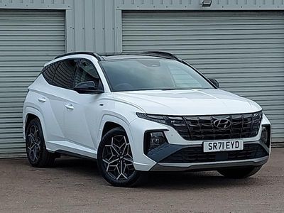 White Used 2022 Hyundai Tucson N Line SUV | £20,298 (Good price)