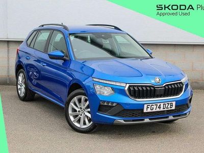 Begagnad Skoda Kamiq SE 94 HK (69 kW) 2024 Blå SUV