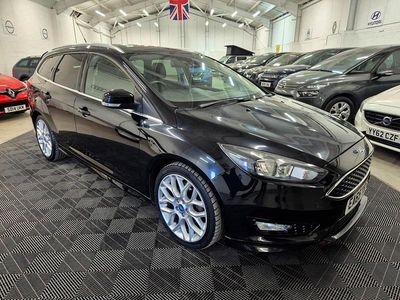 Used Ford Focus Zetec 120 HP (88 kW) 2015 Black Estate