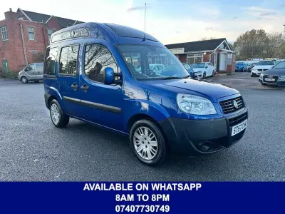 Used Fiat Doblò Active 70 HP (51 kW) 2007 Blue MPV