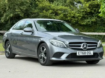 Used Mercedes C200 2018 Grey Sedan