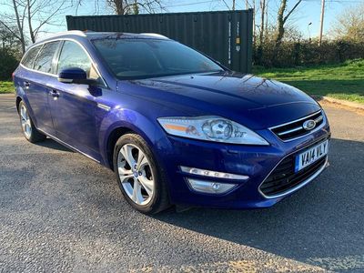 Used Ford Mondeo Business Edition 140 HP (102 kW) 2014 Blue Hatchback