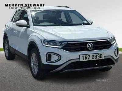 Used VW T-Roc Life 150 HP (110 kW) 2022 White SUV