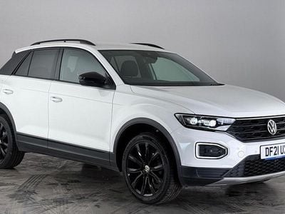 Used VW T-Roc Black Edition 150 HP (110 kW) 2021 White SUV