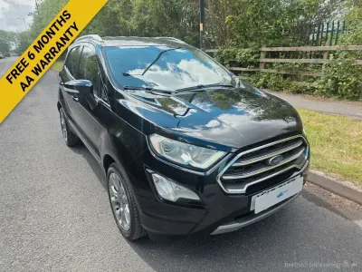 Used Ford Ecosport Titanium 125 HP (91 kW) 2018 Black SUV