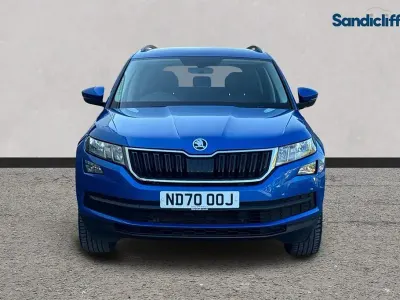 Begagnad Skoda Kodiaq SE 150 HK (110 kW) 2021 Blå SUV