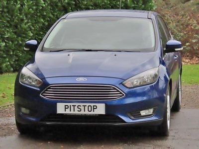 Blue Used 2018 Ford Focus Zetec Hatchback | £7,300 (Good price)
