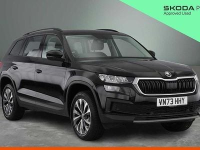 Used Skoda Kodiaq SE Drive 150 HP (110 kW) 2023 Black magic pearl effect SUV