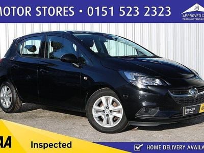 Used Vauxhall Corsa Design Edition 75 HP (55 kW) 2017 Black Hatchback