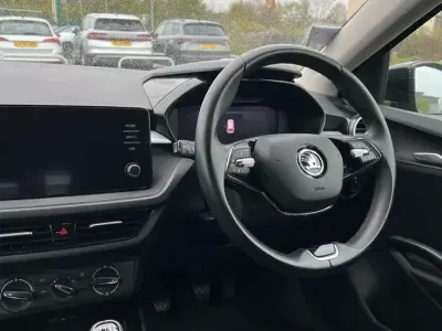 Used Skoda Fabia Colour Edition 95 HP (69 kW) 2022 Graphite grey metallic black magic pearl effect Hatchback