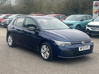 Used VW Golf VII Life 150 HP (110 kW) 2021 Blue Hatchback