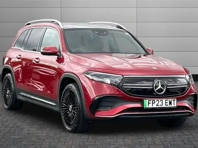 Used Mercedes EQB350 AMG line 214 kW (292 HP) 2023 Patagonia red SUV