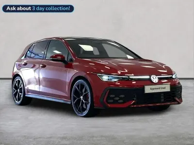 New VW Golf VIII GTI 261 HP (191 kW) 2026 Red Hatchback