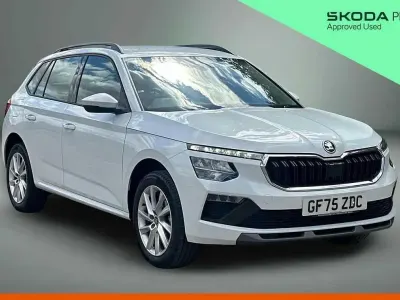 Used Skoda Kamiq SE 115 HP (84 kW) 2025 Moon white metallic SUV
