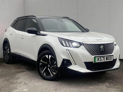 Used Peugeot e-2008 GT 100 kW (136 HP) 2022 White SUV