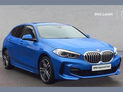 Used BMW 118 M Sport 134 HP (98 kW) 2023 Blue Hatchback