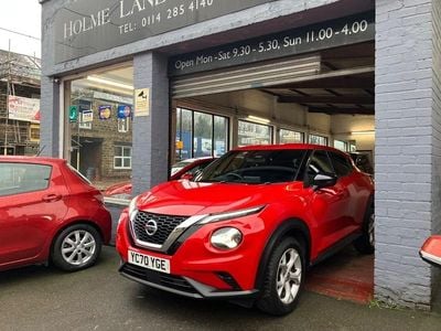 Used Nissan Juke Acenta 117 HP (86 kW) 2020 Red SUV