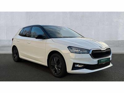 Moon white metallic black magic pearl effect Used 2025 Skoda Fabia Colour Edition Hatchback | £15,750 (Fair price)