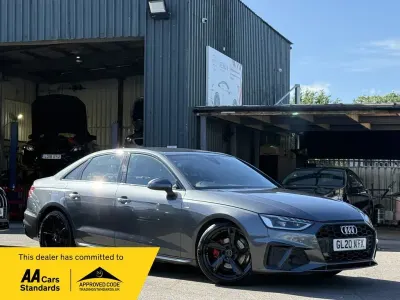 Used Audi A4 S-Line 190 HP (139 kW) 2020 Grey Sedan