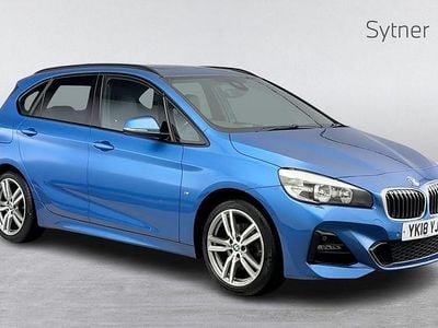 Used BMW 220 Active Tourer M Sport 187 HP (137 kW) 2018 Blue MPV