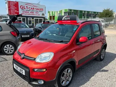 Used Fiat Panda 4x4 85 HP (62 kW) 2015 Red Hatchback