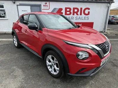 Used Nissan Juke N-Connecta 117 HP (86 kW) 2020 Red SUV