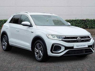 White Used 2025 VW T-Roc R-line SUV | £29,573 (A bit pricey)