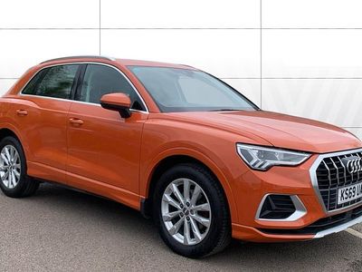 Used Audi Q3 Sport 150 HP (110 kW) 2020 Orange SUV
