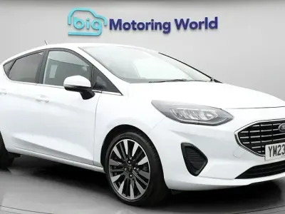 Used Ford Fiesta Titanium X 125 HP (91 kW) 2023 White Hatchback