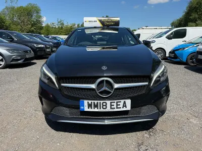 Used Mercedes A200 Sport Edition 136 HP (100 kW) 2018 Black Hatchback