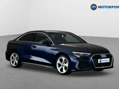 Used Audi A3 S-Line 2022 Blue Sedan